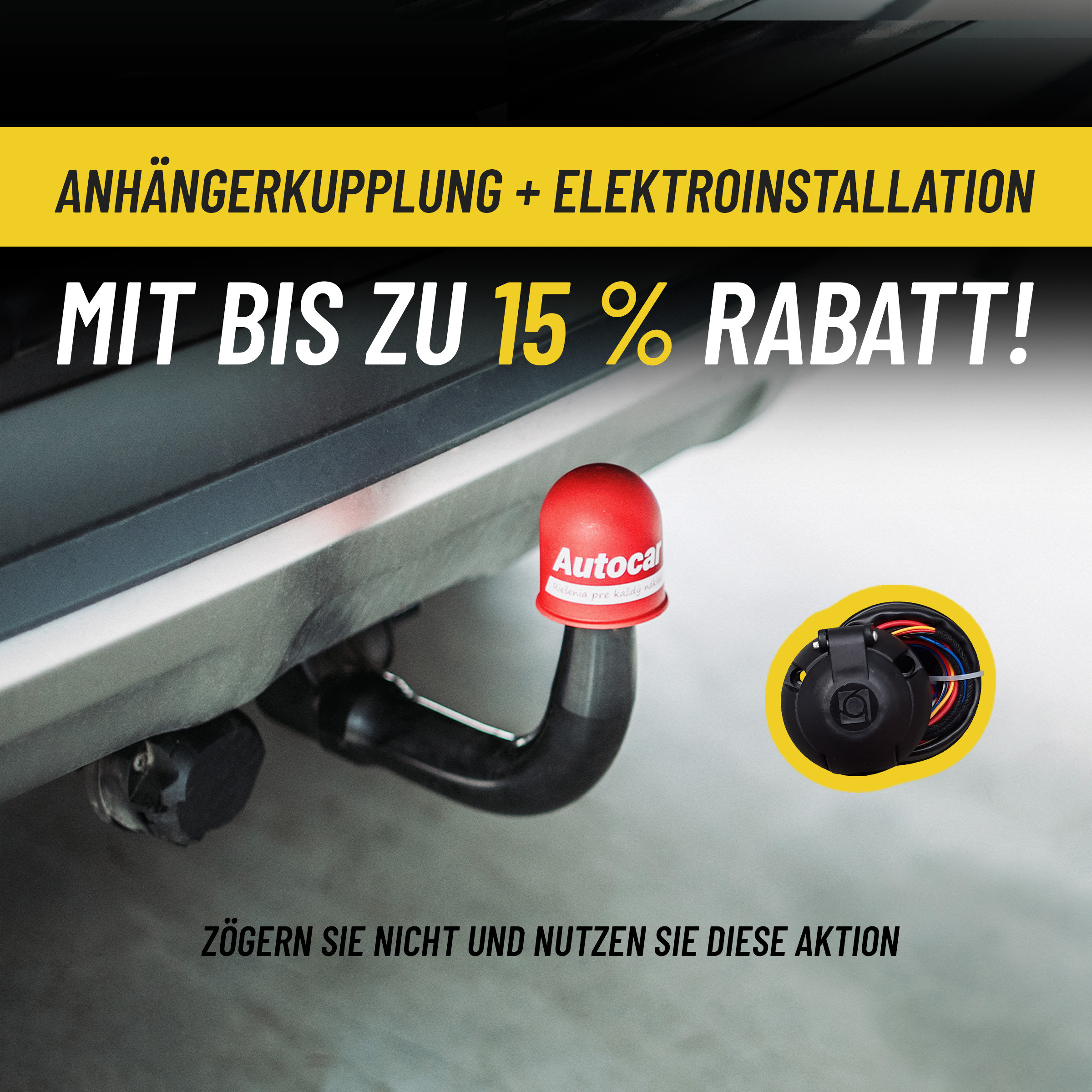 rabbat -20% fur ahk und elektroinstallation